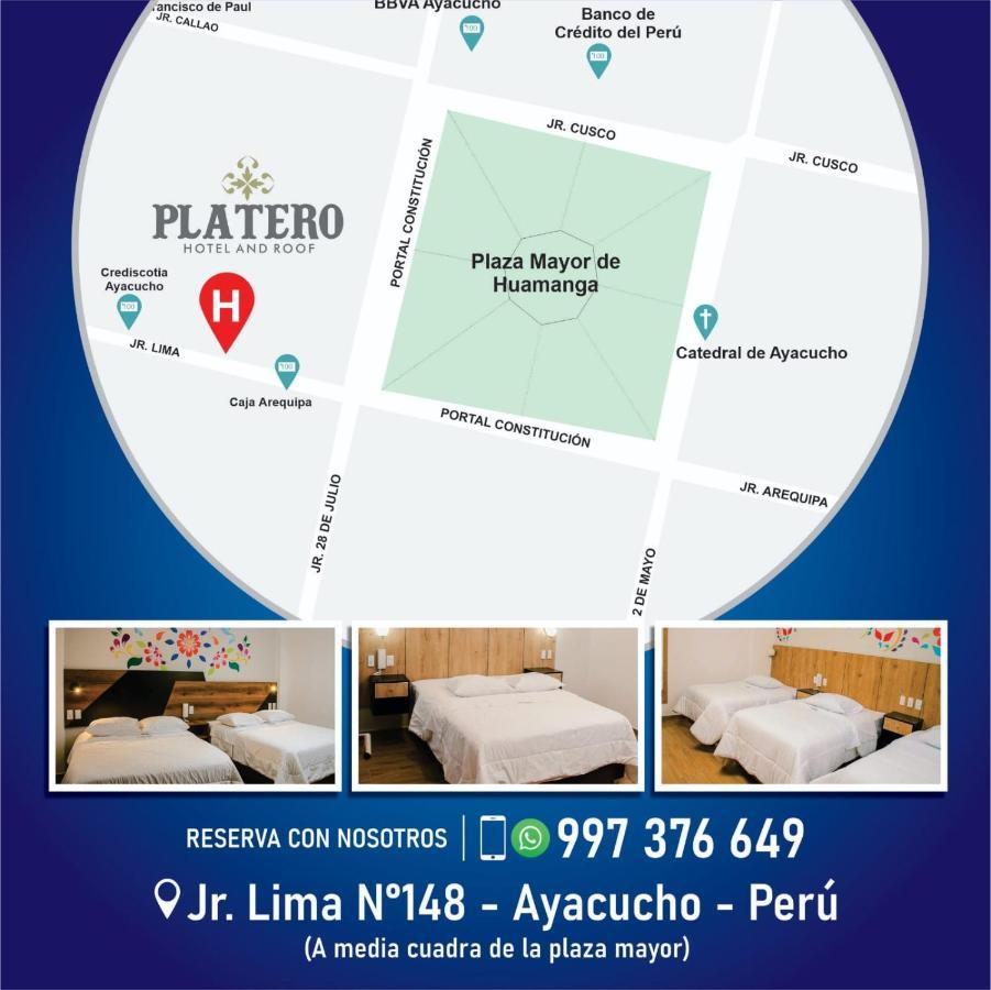 Platero Hotel Ayacucho Exteriér fotografie