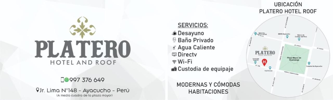 Platero Hotel Ayacucho Exteriér fotografie
